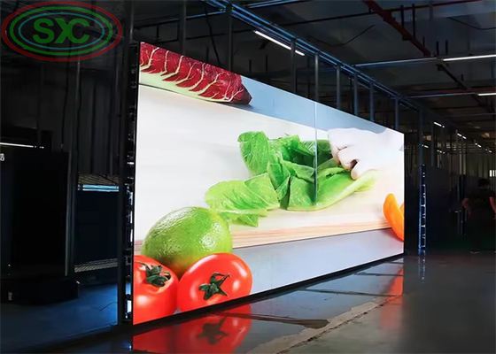 Servicio frontal magnético LED pared de vídeo HD 4K Pitch de píxeles pequeño P2.5 640mm*480mm