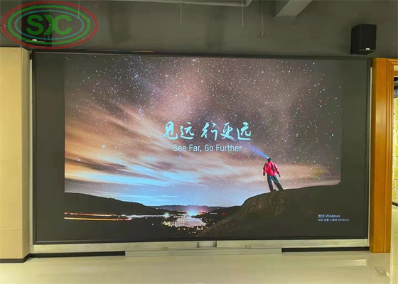 P3.91 P4.81 Pantalla LED de pared de vídeo LED para salas de reuniones de cine en el hogar