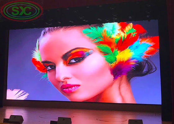 Escenario a todo color P3.91 Interior alquiler LED Video Wall 250x250mm módulo