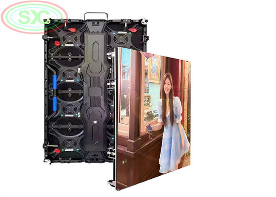 P4 Indoor Rental LED Display 2500cd/M2 Brillo 500x500mm gabinete