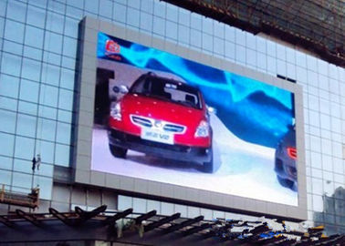 Exhibición llevada a todo color de la publicidad montada en la pared al aire libre comercial P8 de Digitaces con alto brillo