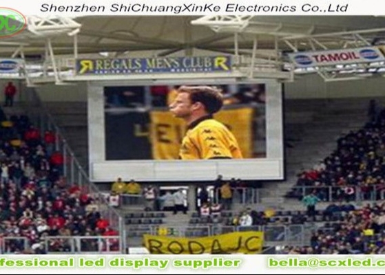P10 estadio LED pantalla de color completo, LED pantalla de vídeo de alto brillo estadio LED pantalla
