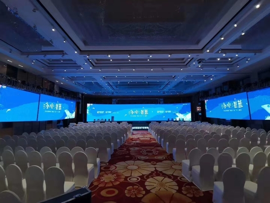 P3.91 Pantalla de pantalla LED con gabinete de 500x500 n Panel de pared de video LED Club Discoteca Escenario de la iglesia