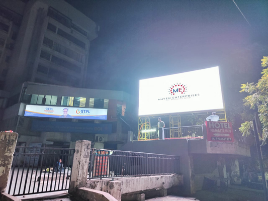 Alto brillo buen precio exterior p6 pantalla LED a todo color publicidad LED video billbo de pared
