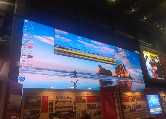 P4 Ultra delgado fijo interior de color completo 4k HD Video pared/LED pantalla interior de color completo LED pantalla