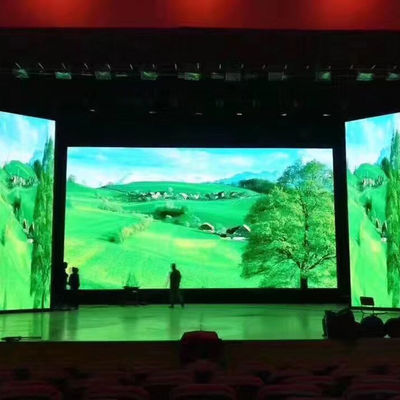 Indoor P3.91LED Escenario pantalla de cortina Fondo Publicidad Alquiler HD Sin arrastre pantalla LED a todo color