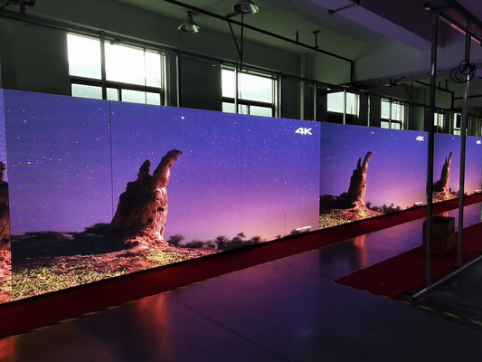 P2.5 Display LED de alta definición en interiores a todo color, 640x640 mm servicio frontal de gabinete