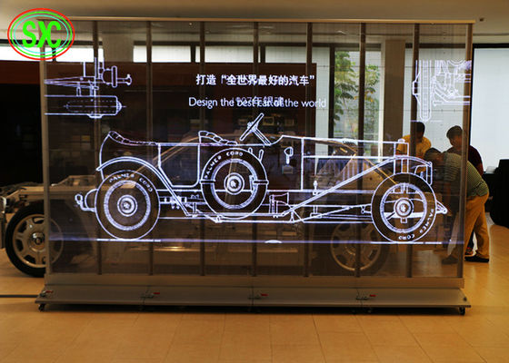 Pantalla LED de alta transparencia