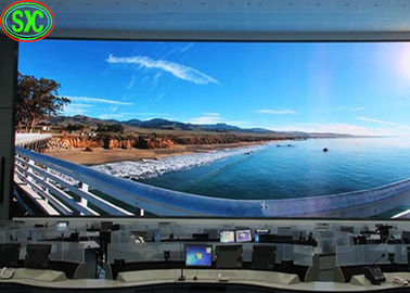 Alta luminosidad, alta definición exterior de color completo SMD LED Display Slim Cabinet