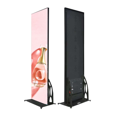 Smart Digital Advertising LED Display Poster Vertical Magic Screen P2.5 en interiores con pantalla LED a todo color