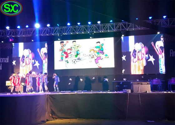 Tablilla de anuncios publicitaria llevada al aire libre de alquiler movible P8 para la demostración de la etapa del acontecimiento