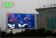 Fijos al aire libre instalan la pantalla LED al aire libre a todo color llevada de la pantalla P8 SMD