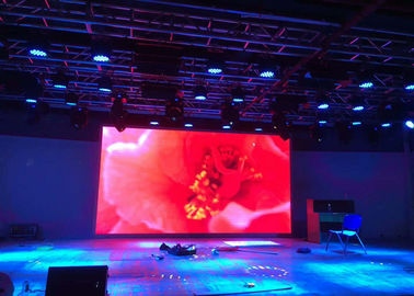 HD P4 Indoor SMD Backstage Background Alquiler de todo color Gran pantalla de pantalla de pared de video LED