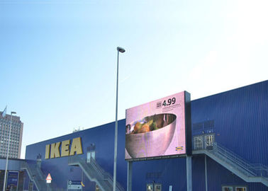 Pantalla de pantalla LED de alta luminosidad de imagen clara P6 2x3m para publicidad al aire libre