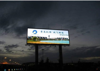 Pantalla de pantalla LED de alta luminosidad de imagen clara P6 2x3m para publicidad al aire libre