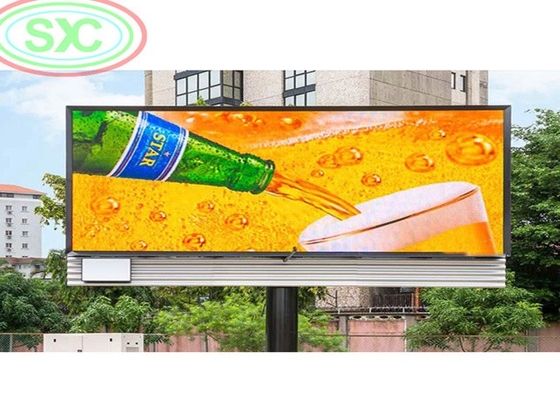 2500 nits Brillo exterior LED a todo color Pantalla de alquiler Punto físico 6 Para exposiciones