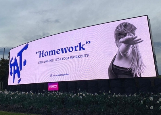 Pantalla de aluminio de fundición por inyección SMD LED para la publicidad de gran tamaño de pantalla LED de color completo al aire libre