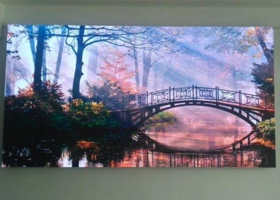 Panel de visualización de vídeo LED de aluminio fundido a presión/caja de hierro impermeable 1/30