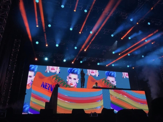 Pantallas de LED de alquiler RGB de alta definición para exteriores P6