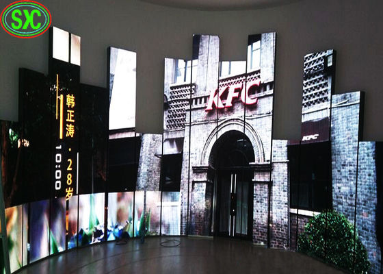 Buen precio El fondo de etapa a todo color de la reproducción de vídeo de P2.5 HD llevó la exhibición en línea