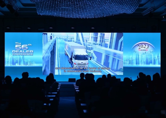 Publicidad Full Color LED Display suave curvado Modulo RGB/Indoor P3.91 China Flexible