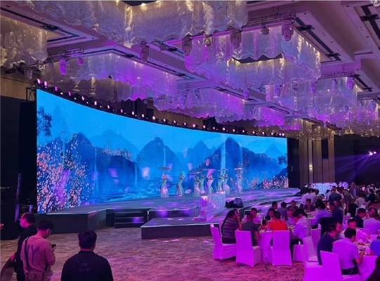 SMD 3 en 1 P5 módulo de visualización LED con ángulo de visión amplio de 140 ° pantalla LED / pared de vídeo LED personalizable