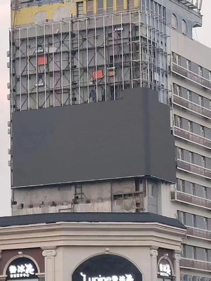 P5 de alta calidad 960X960mm Publicidad Instalación fija Pared de vídeo LED a prueba de agua, soporte diseño de esquina curva,3840hz