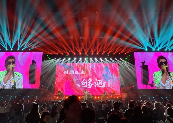 P2.5 Publicidad en interiores y exteriores Full Color HD LED Rental Screen Gran pared de medios