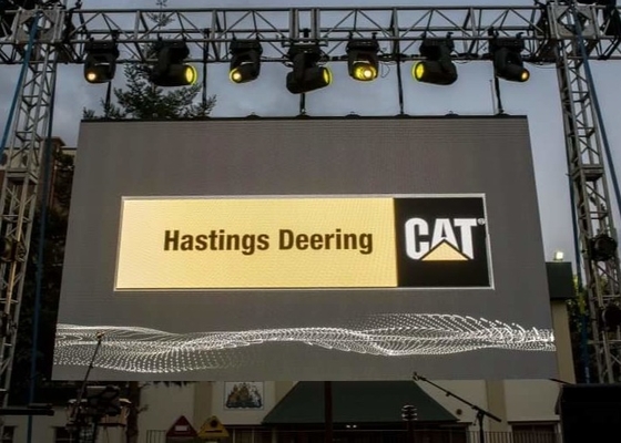 Display LED exterior impermeable sin lubricación ultra delgado, P20 LED Sign Street Advertising