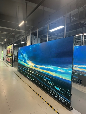 Escrín de publicidad de aluminio fundido de color LED fijo, 111111 puntos / metro cuadrado