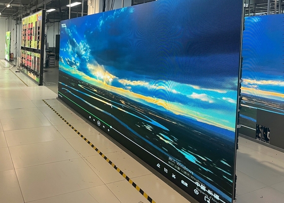 P2 Pantallas de alquiler de LED para publicidad interior, a todo color, con fuente de alimentación Meanwell, 128 mm X 64 mm