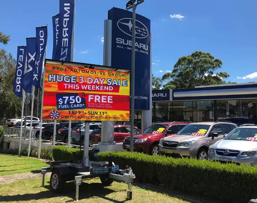 Display LED de escenario RGB personalizado alquiler 2200nits 256mm X 128mm Modulo Tamaño de pantalla LED de publicidad comercial