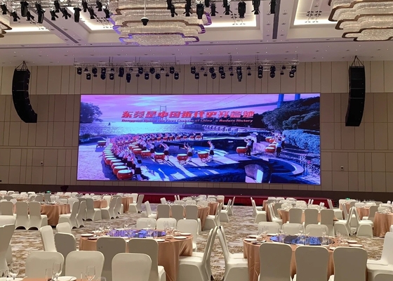 P2.5 Color completo en interiores y exteriores 320*160mm Publicidad LED Rental Screen SMD1515 Ángulo de visión súper claro