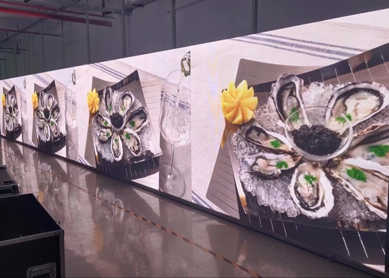 Display LED HD a todo color para alquiler en interiores, utilizando el sistema de control Nova, P5 SMD2121 IP45