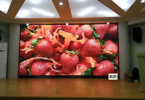 Pantalla LED de escenario interior de color completo Pantalla LED de gabinete de hierro con garantía de 3 años