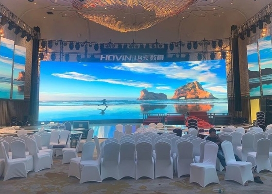 Pantalla de cartelería de color completo pantalla LED P6 de exterior Ultra HD alta resolución Ip65 tamaño grande