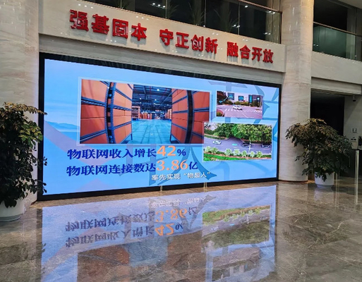 Alquiler de interiores Display LED a todo color P3.91 pared de video Escenario Fondo