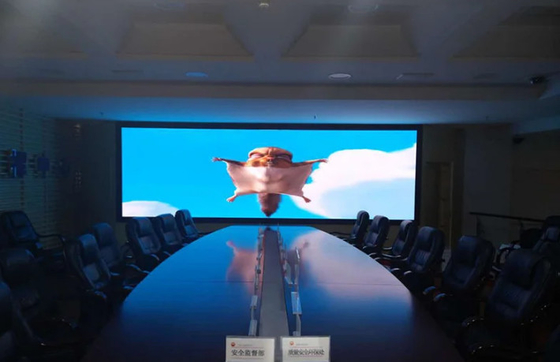 Pantalla de pared de video de interior a todo color P4 de alta definición de alto píxel 2x3m Video LED