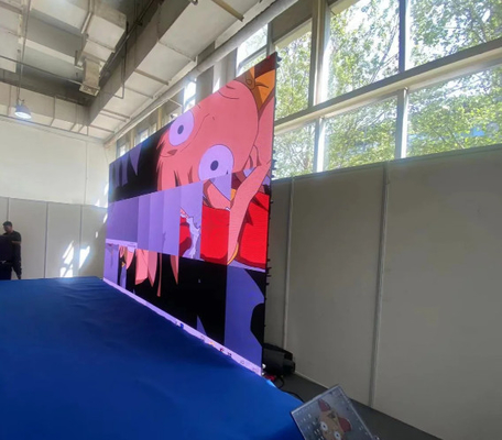 Display LED de pantalla de aluminio para interiores ultrafinos
