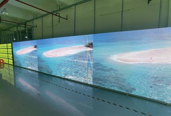 Grandes lugares Gran ángulo de la pantalla del estadio LED pantalla P10 IP65 Inodoro HD caja de hierro