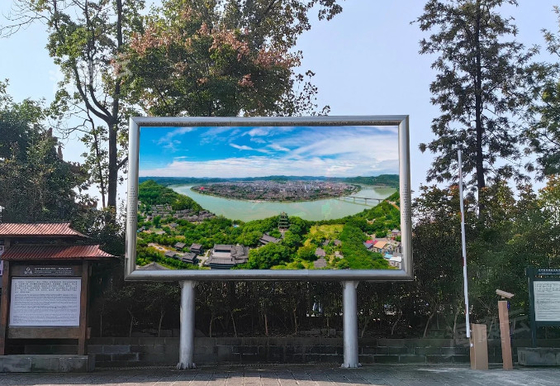P10 Pantalla de aluminio de fundición a presión LED de alta definición a todo color para exteriores