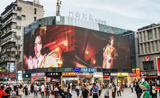 Gran pantalla LED de color exterior P6, a prueba de agua y polvo 3 años de garantía