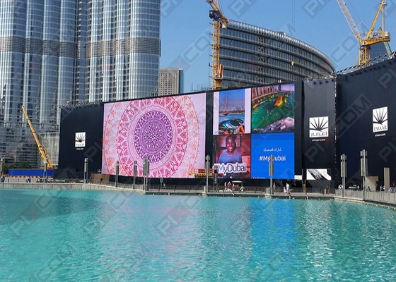 P4 Pantalla de alquiler de LED de color exterior SMD2727 Tamaño grande para hospitales / estadios