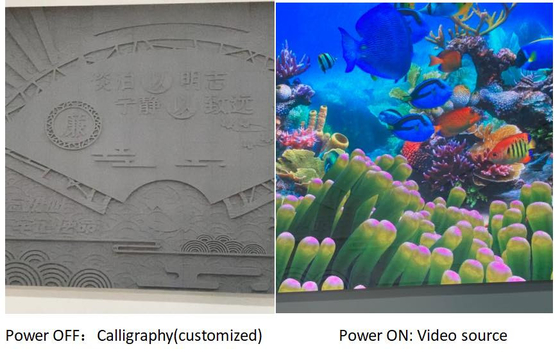 Pantalla de relieve de arte LED 3840Hz de alta actualización Kinglight SMD2020 Display LED de alquiler P2.5 de color completo en interiores