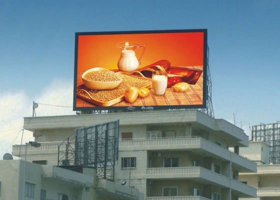 Display LED de aluminio fundido a presión de alta luminosidad P16 640 * 640mm de exterior impermeable a todo color