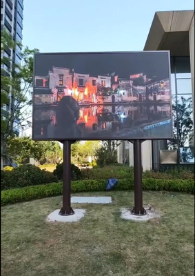 P4 Pantalla de alquiler de LED de color exterior SMD2727 Tamaño grande para hospitales / estadios