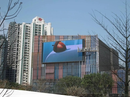 Pantalla de publicidad LED de gran tamaño P10 de video montado a todo color