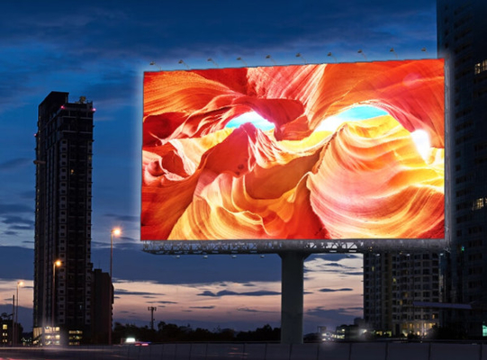 Módulo de fundición por inyección de aluminio a prueba de agua Full Color HD SMD P8 Exterior pantalla de publicidad LED de alto brillo