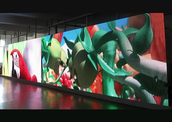 Alquiler de pantalla de aluminio fundido/instalación fija Publicidad de video en interiores P2.5mm Panel de pantalla LED 1/16 Escaneo 3 años de garantía