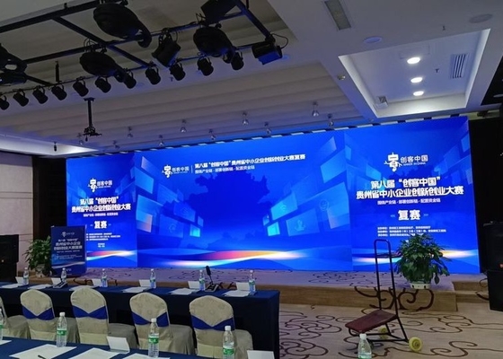 P3.91 Display LED de alta definición en interiores a todo color/plataforma con LED, conforme con la FCC